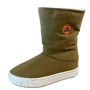 NORTIV 8‎ Women Boots Size 5 Brown Fur Lined Waterproof Cold Weather Boot